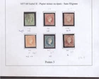 SPAIN SERIES WITHOUT WATERMARK No. 42/46 (Ed 47/5) */ (*) / OBL Price + from 1800 €