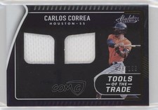 2022 Panini Absolute Tools of the Trade 2 Swatch /199 Carlos Correa #TTT2-CC uk2