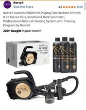 Norvell Professional Spray Tan Setup   Spray Machine, Tent, Accessories