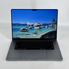 MacBook Pro 16 Gray 2021 M1 Pro 10-Core CPU 16-Core GPU 16GB 512GB SSD Pink Hue