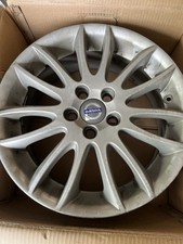Volvo 17 Oem Wheel 30671414 C70 C30 C50 Spartacus Alloy 14 Spoke Silver Bright
