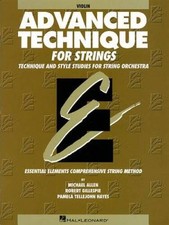 Advanced Technique for Strings Essential Elements series : Violin - GOOD