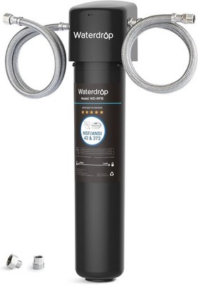 Waterdrop 15UA Untertisch Wasserfiltersystem, 60.000 Liter Hohe Kapazität