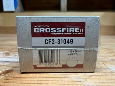 Vortex CF2-31049 Crossfire II Illuminated V-Brite Adjustable Rifle