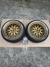 Jdm Work Vs Xx 18-inch 8.5j 19 114.35h Wheels With Excellent Tread D No Tires