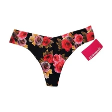 ***BRAND NEW** $24 COMMANDO WOMENS FLOWER CLASSIC THONG PRINT PANTIES SIZE S/M