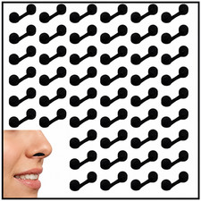 50 Pieces Nose Plug Filter Disposable Nose Dust Filters Bulk Sponge Nostril Filt