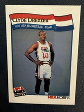 1991-92 Hoops Team USA Clyde Drexler Custom Card
