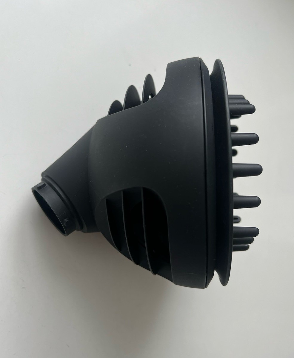 Genuine Dyson Airwrap Hair Styler Diffuser Attachment Black 974149