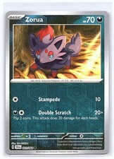 ZORUA 031/064 REVERSE HOLO SHROUDED FABLE POKEMON TCG CARD