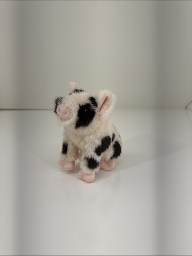 American Girl Doll Blaire’s Pet Piglet Pig Spotted Mini Plush 2019 5” Retired