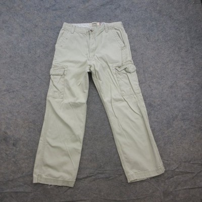Levi's Men's Khaki Cargo Loose Straight Cotton Pants W34 L32