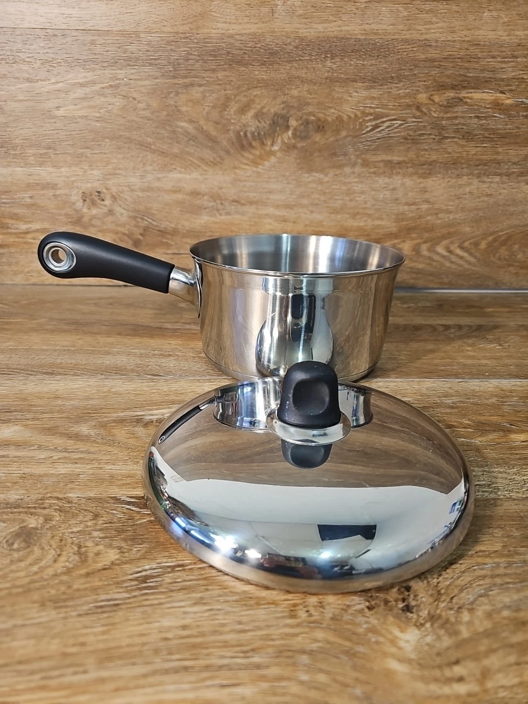 Revere Ware Stainless 1.5 Qt Sauce Pan Pot SM-A06 With Lid Measurements