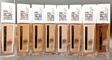 (CHOICE OF COLOR) Maybelline Super Stay Activewear 30H Foundation Full Coverage