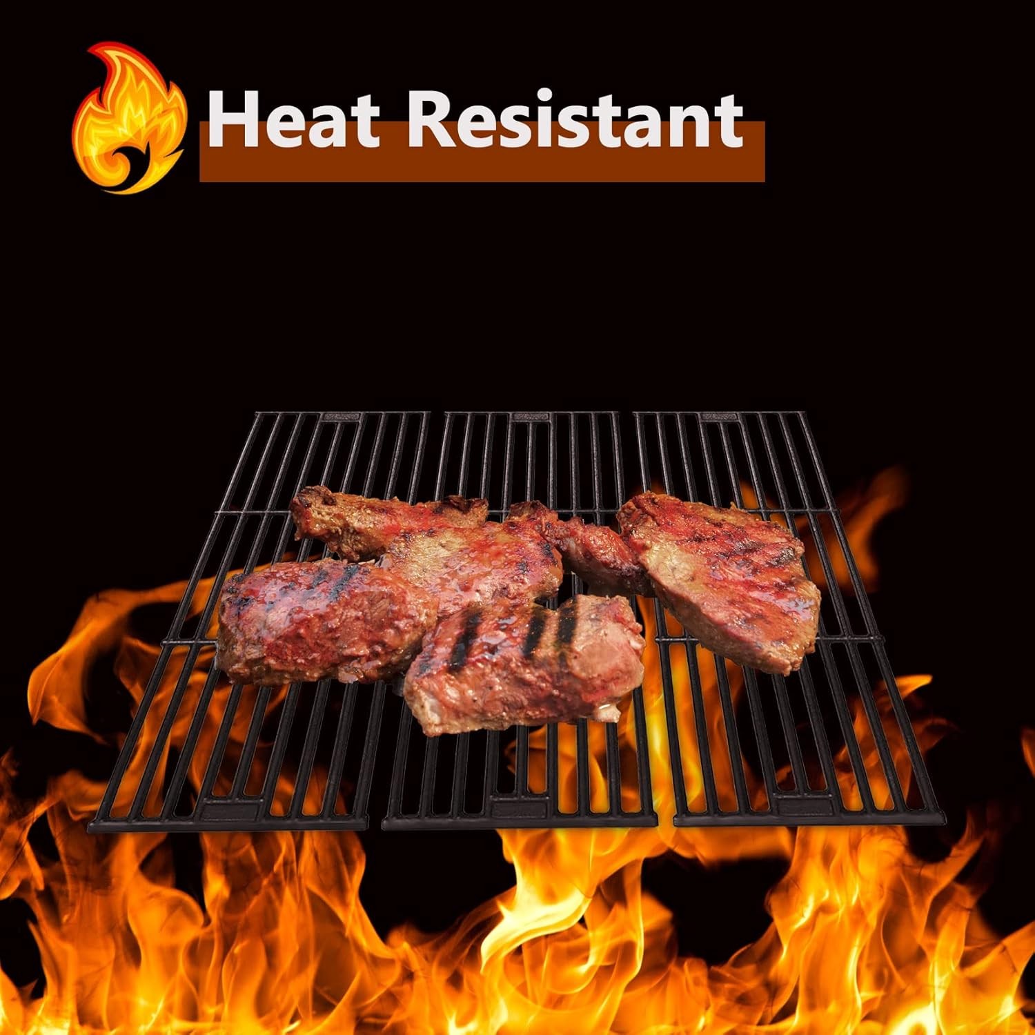 3 Pack Heavy Duty Grill Grid Grates Replacement for Chargriller, King Griller