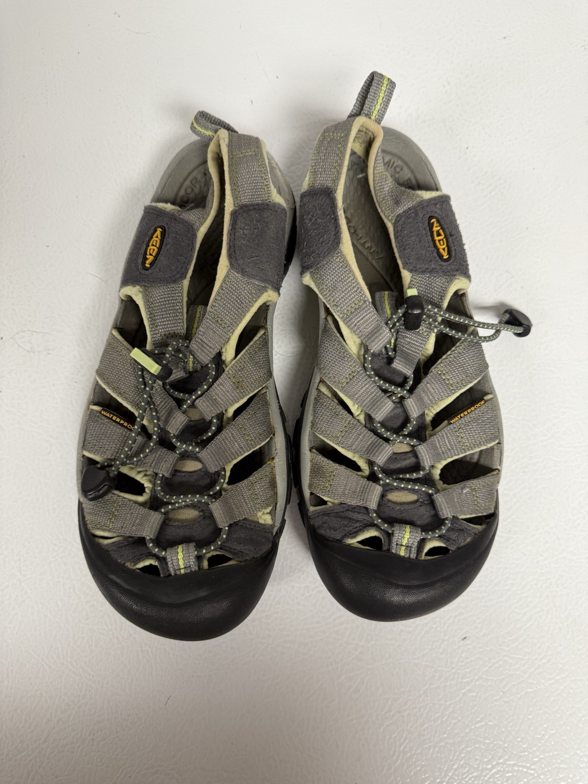 Sandali da trekking Keen Newport H2 verde grigio outdoor impermeabili donna 9 9 5