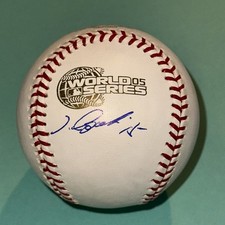 TADAHITO IGUCHI (Sox) Signed Official 2005 WORLD SERIES Baseball Beckett BAS