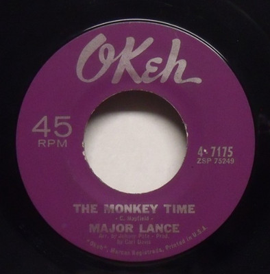 Major Lance - The Monkey Time - 1963 Soul 45 on Okeh