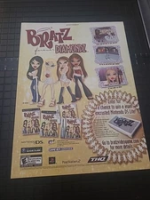 Bratz Forever Diamondz Video Game 2006 Print Ad 8x11 