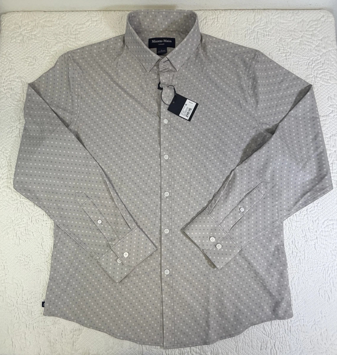 Silver Classic Button-Down Dress Shirts for Men for sale | eBay Silver Classic Button-Down Dress Shirts for Men for sale | eBay
