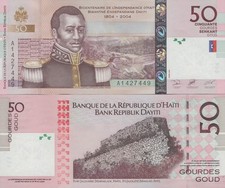 Haiti 50 Gourdes 2004 P 274a UNC Commemorative