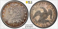 1835 Capped Bust 25C PCGS XF 40 Toned With trueview