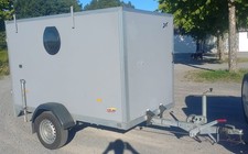 Tieflader Kofferanhänger PKW Anhänger  Minicamper Quad ATV 1300KG Gebremst