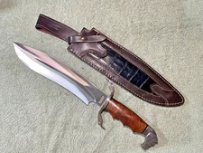 19" Bowie Knife from Impact Custom Knives By Impact Cutlery. Very Unique Knife.