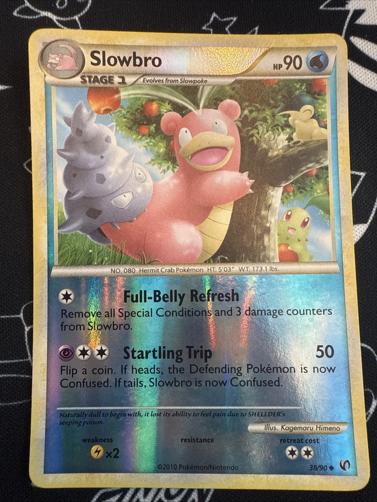Slowbro 38/90 Undaunted Reverse Holo - NM