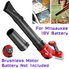 Cordless Leaf Blower for Milwaukee 18V Battery Electric Leaf Blower with 3 Speed