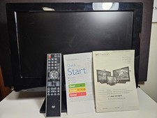 Emerson LD190EM2 19" LCD HD TV 720p Built-in DVD Player W/ Remote Manuals