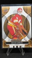 2024-25 Upper Deck Engrained Icons Reggie Lemelin #83 Calgary Flames NHL