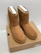UGG Women's Classic Short II Suede Boots in Chestnut Brown NEW w/ Box 1016223