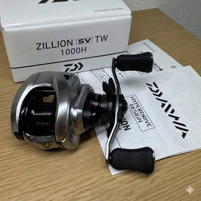 DAIWA Zillion SV TW 1000H Right Hand Baitcasting Reel with Box JDM Japan Used