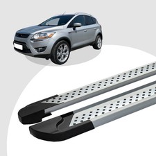 Trittbretter passend für Ford Kuga ab 03/2008-12/2012 (Model: VISO, Farbe: Silbe