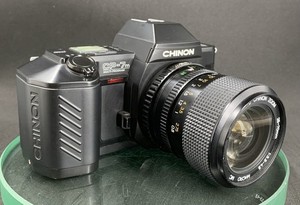 Chinon Cp-7M camera and 28mm/ 70mm macro zoom lens 1:3.5-4.8 TESTED #220