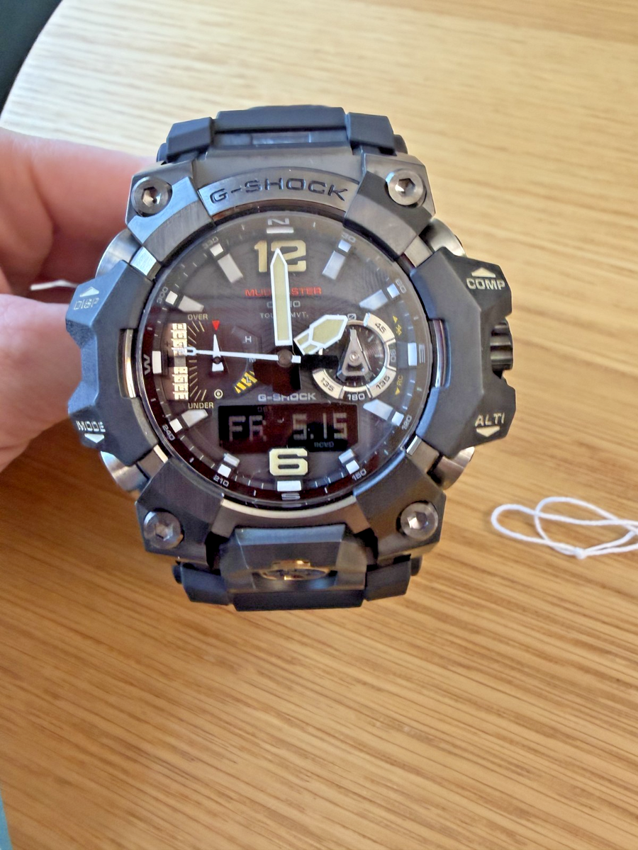 Casio G-Shock Mudmaster GWG-B1000-1A Tough Solar Triple Sensor