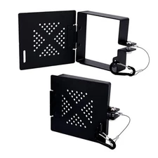 2 Sets RV Bumper End Caps, Aluminum RV Sewer Hose Storage Cover with No-Insect 