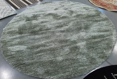 SAGE / IVORY 8'-0'' x 8'-0'' Broken Thread Rug Reduced Price 1172796318 THO653W-8R
