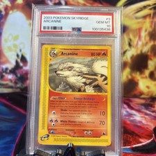 2003 POKEMON SKYRIDGE #3 ARCANINE PSA 10 on eBay
