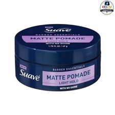 Men's Hair Pomade 1.75 oz Light Hold Matte Finish Frizz Control Sandalwood