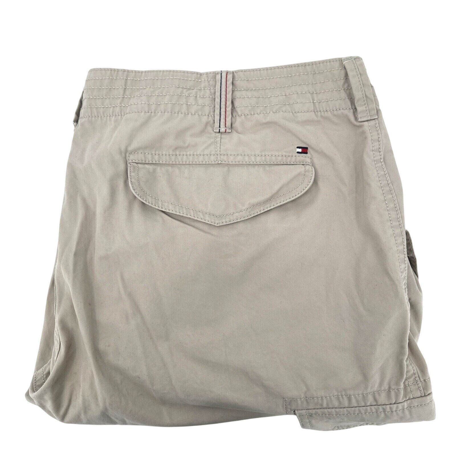 Tommy Hilfiger Men's Classic Coastal Cargo Shorts in Khaki Tan Size 40 41x11 Actual