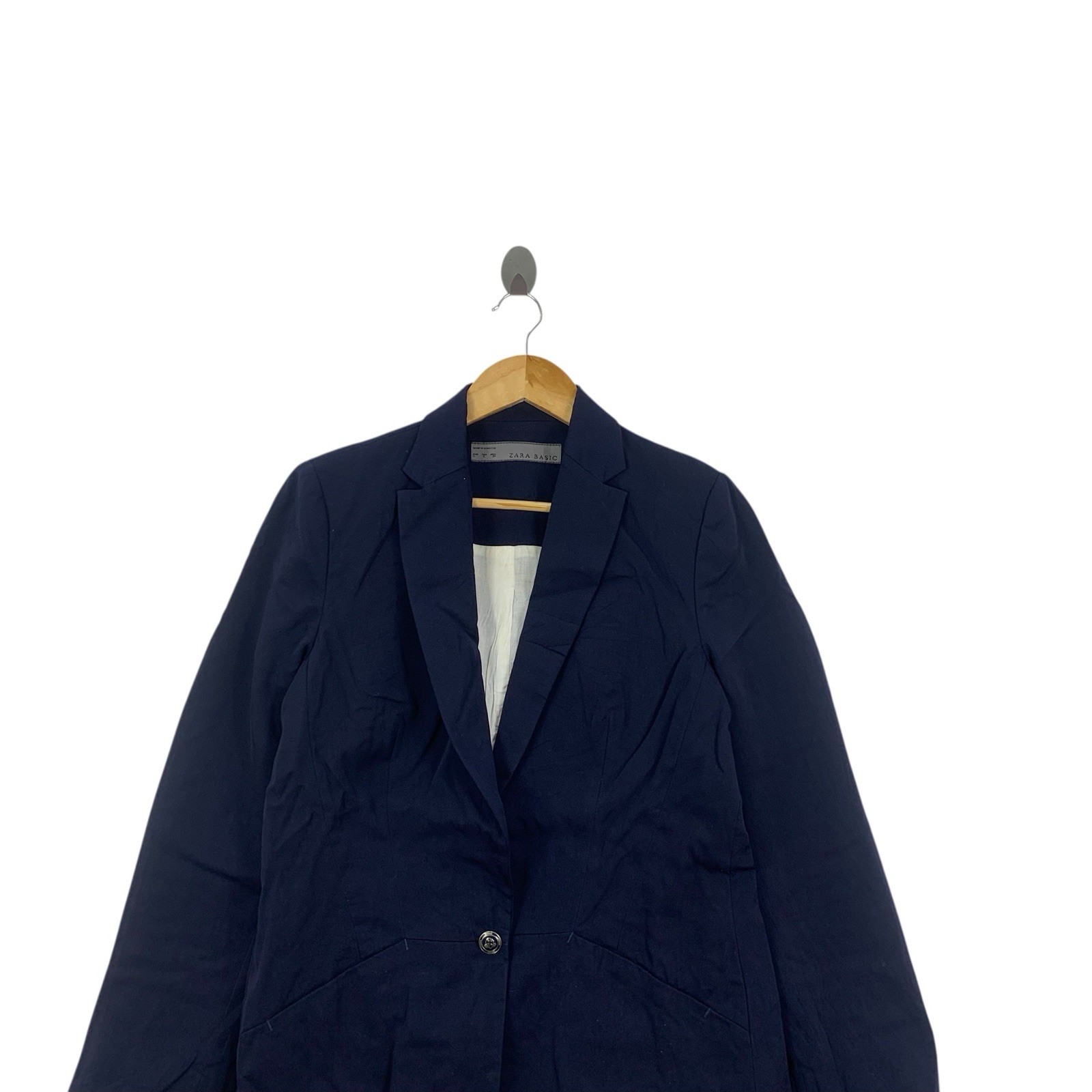 ZARA BASIC COLLECTION 1 Button Blazer Coat Suit F… - image 2