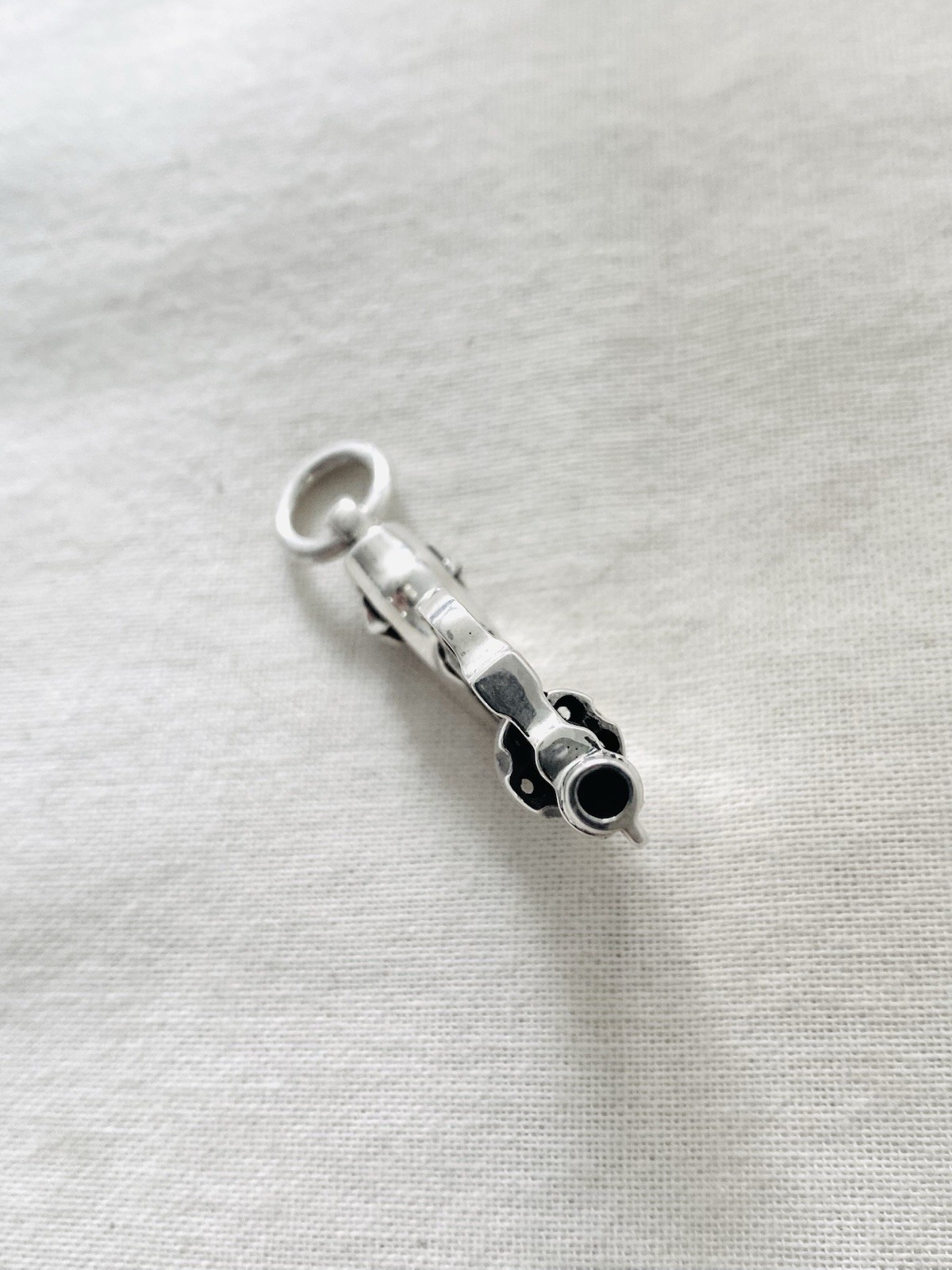 King Baby Studio 925 Silver Small Revolver Pendant