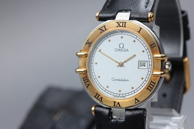 1988 Near Mint Omega Constellation Manhattan 31mm 196.0360 Quartz Herren Vintage