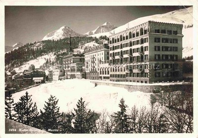 St Moritz SANKT MORITZ GR Kulm Hotels