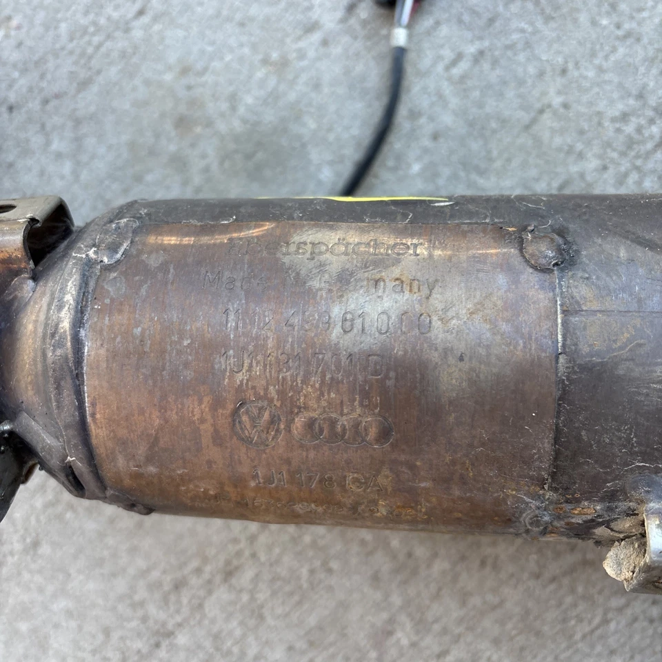 Audi TT MK1 Quattro 225HP 1.8T convertidor escape gato 00-06 OEM Foto 4 de 4