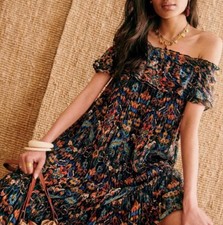 Sezane Vida Dress M 40 EUC