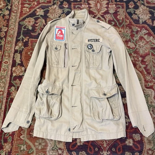 Hysteric Glamour Field Jacket with pin and patch Size Xs - product listing photo