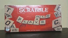 New Hasbro Scrabble Game Classic Crossword Board Game A8166
